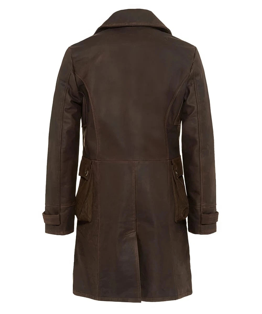 Soul Revolver mens Bane leather jacket