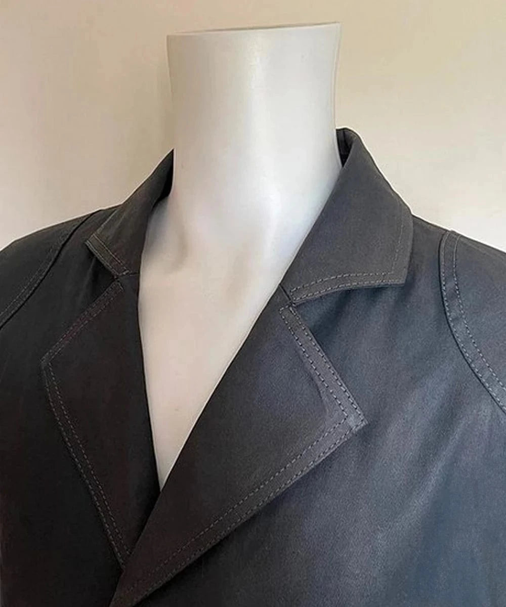 Soul Revolver Cotton Coat mens Billy Butcher leather jacket