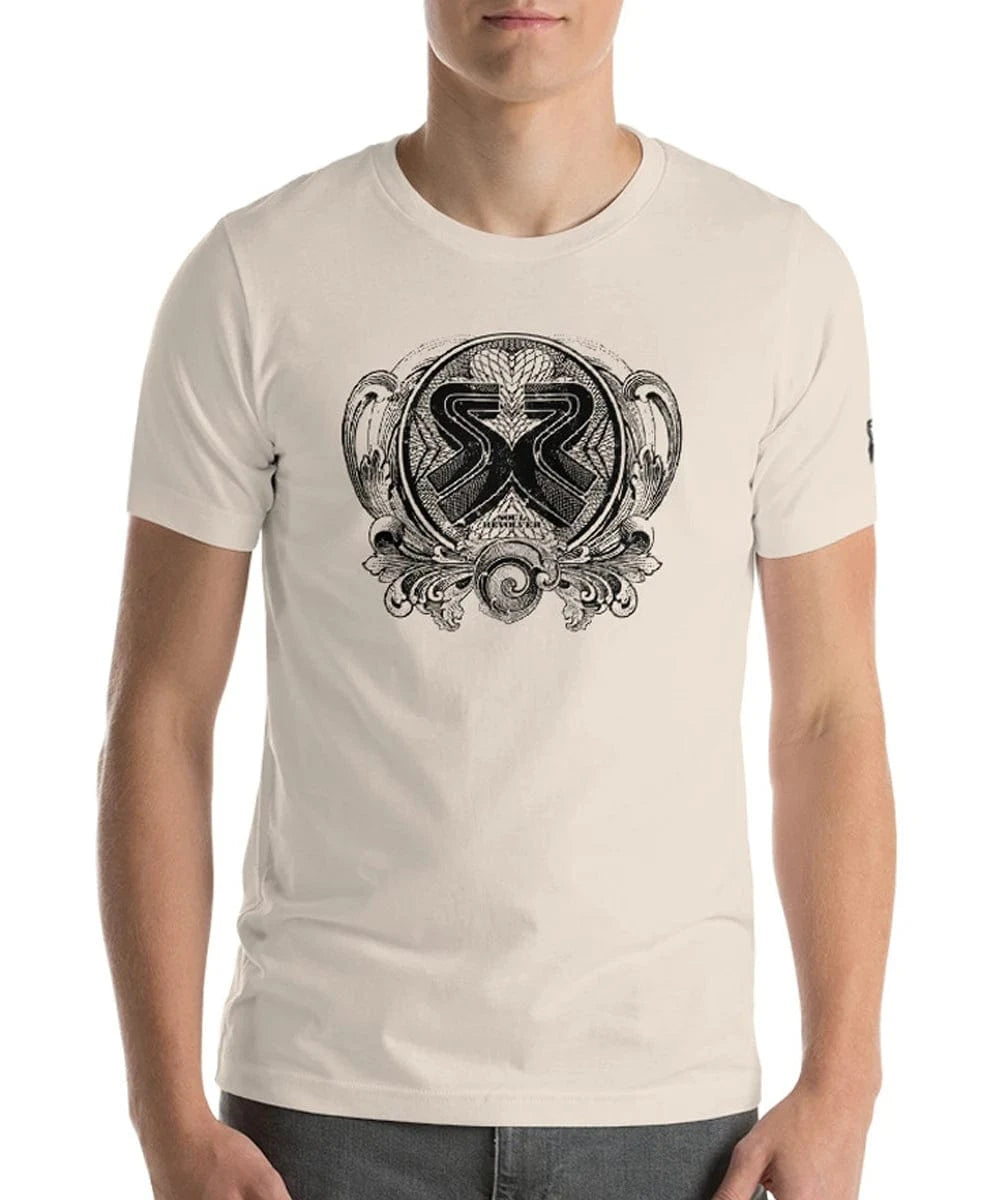 Soul Revolver mens Crest leather jacket