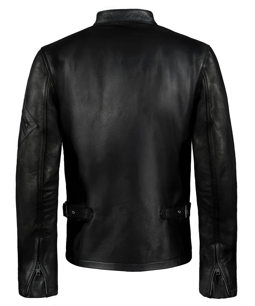Soul Revolver mens Cyclops leather jacket