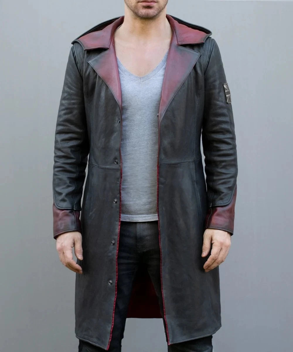 Soul Revolver mens DMC5 leather jacket