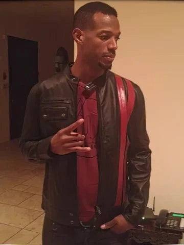 Soul Revolver mens Frankenstein leather jacket