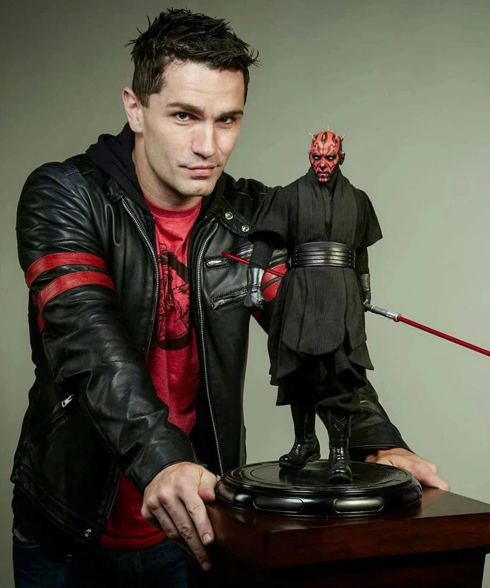 Soul Revolver mens Hybrid leather jacket