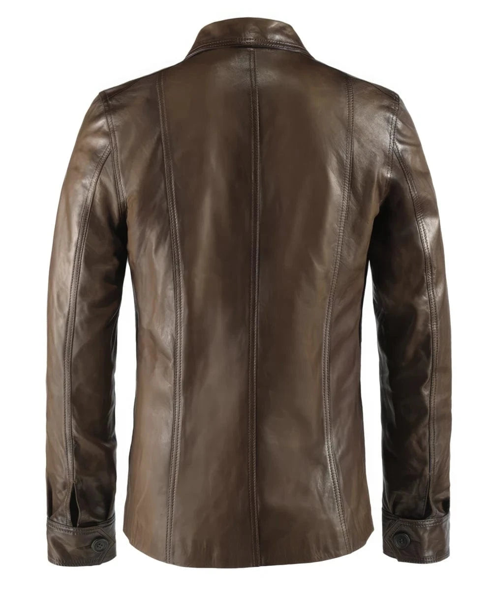 Soul Revolver Leather Jacket mens The Haymaker leather jacket