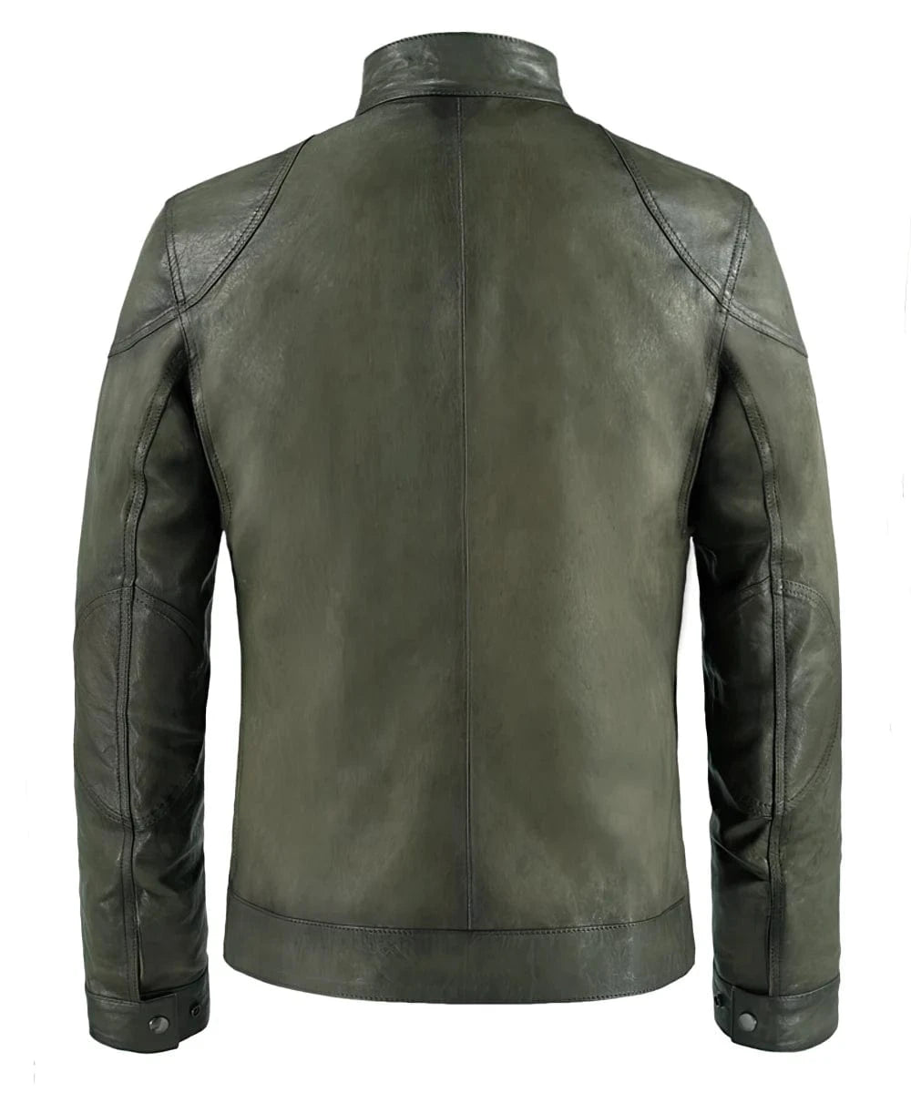 Soul Revolver Leather Jacket mens Wesley leather jacket