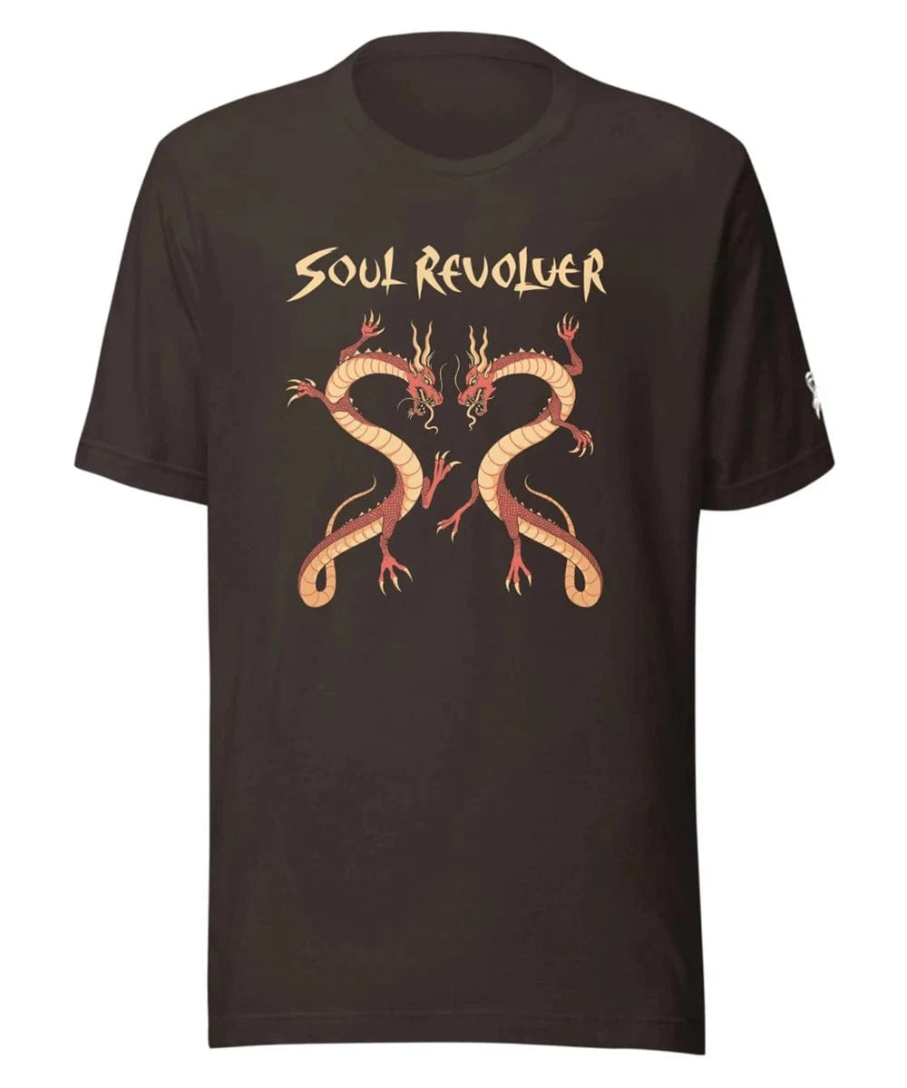 Soul Revolver S mens Dragon leather jacket