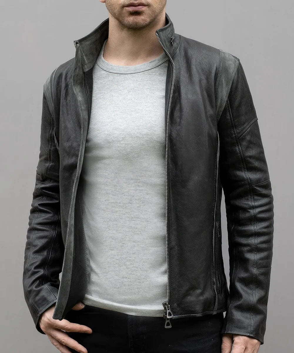 Soul Revolver XL mens A-10 XXL leather jacket