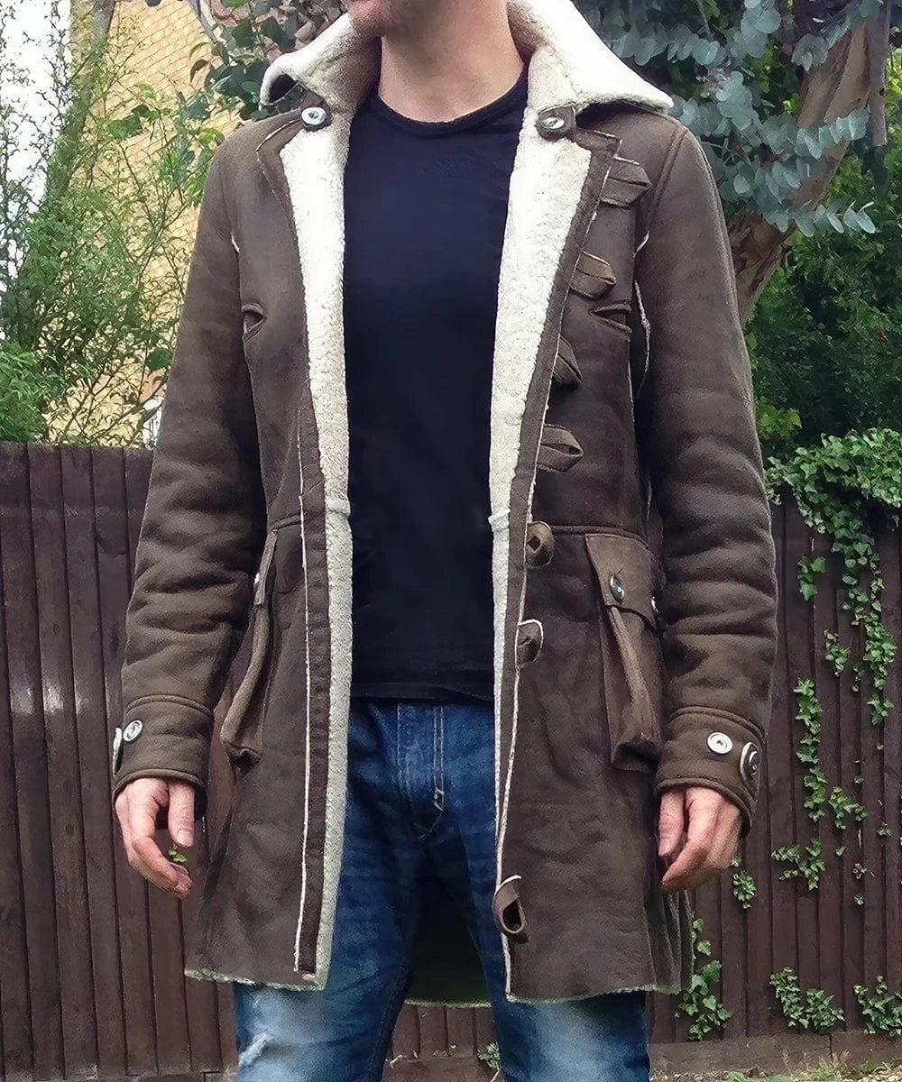 Soul Revolver mens Bane leather jacket