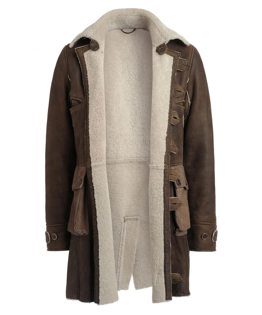 Soul Revolver mens Bane leather jacket