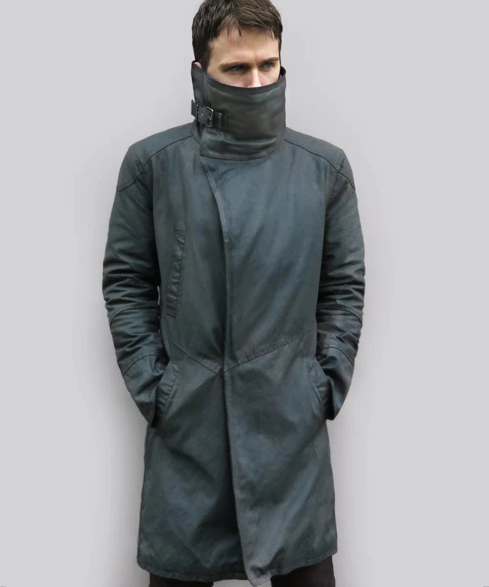 Runner 2049 Trench Coat Blade Runner K Jacket White Sheep Leather