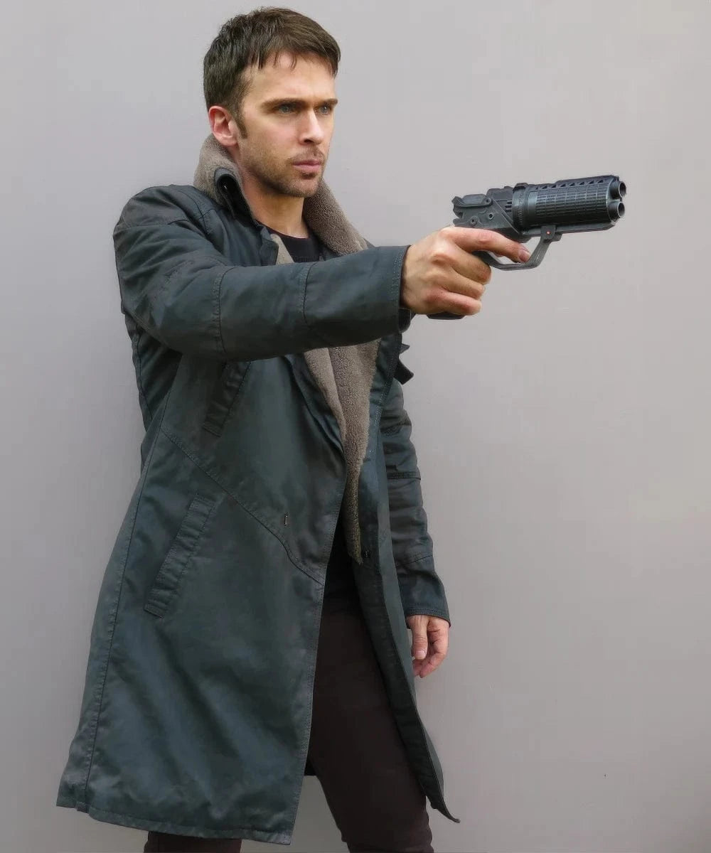 Soul Revolver mens Blade Runner leather jacket