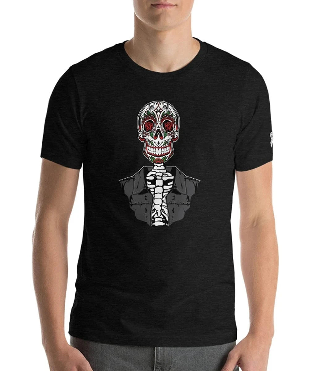 calavera colourful skull design t-shirt