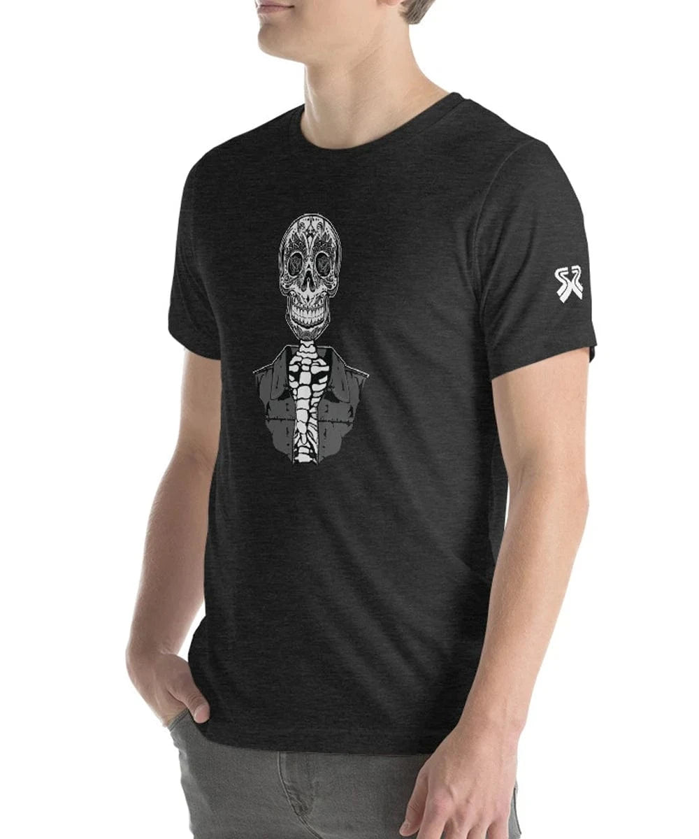 Soul Revolver mens Calavera leather jacket
