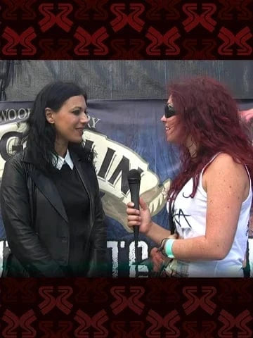 Cristina scabbia butcher leather coat