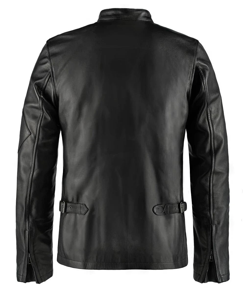 Soul Revolver mens Cyclops leather jacket