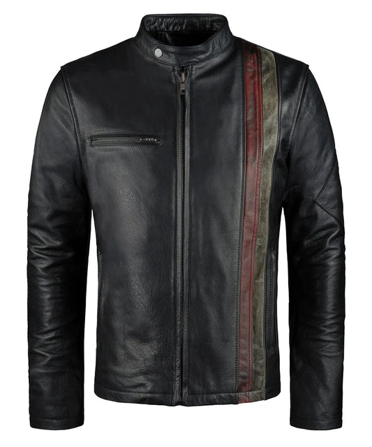 Soul Revolver mens Cyclops leather jacket