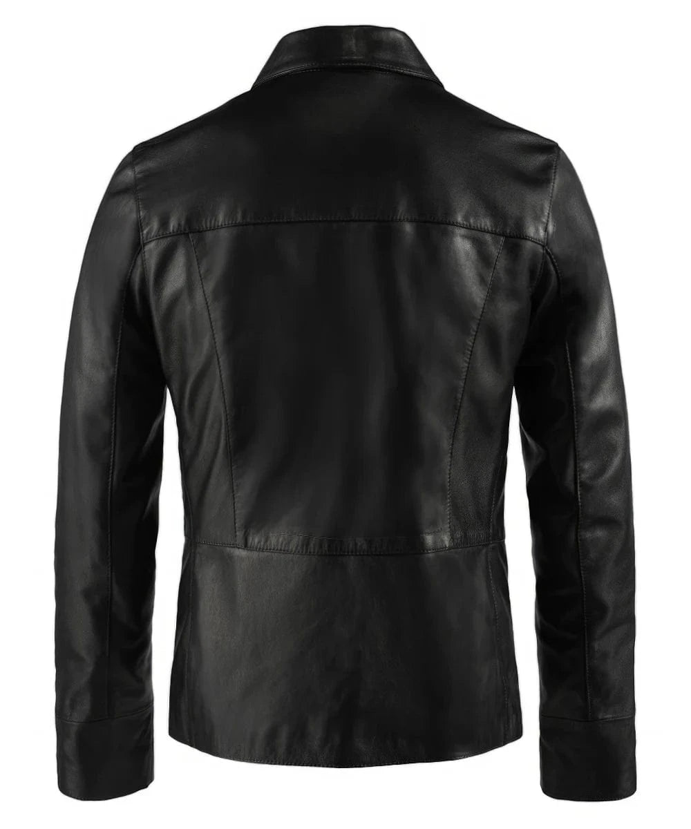 Soul Revolver mens Damon leather jacket
