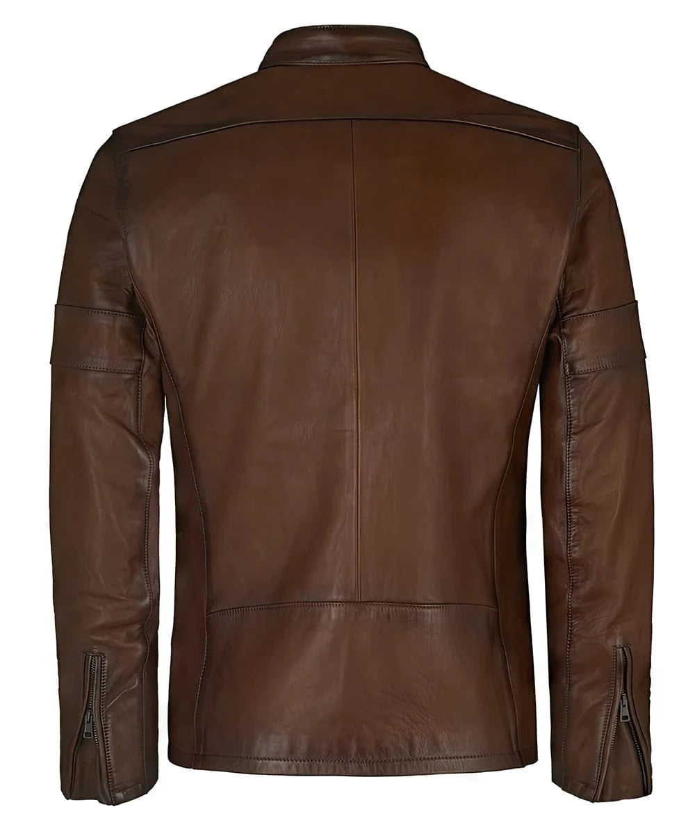 Soul Revolver mens Daytona leather jacket