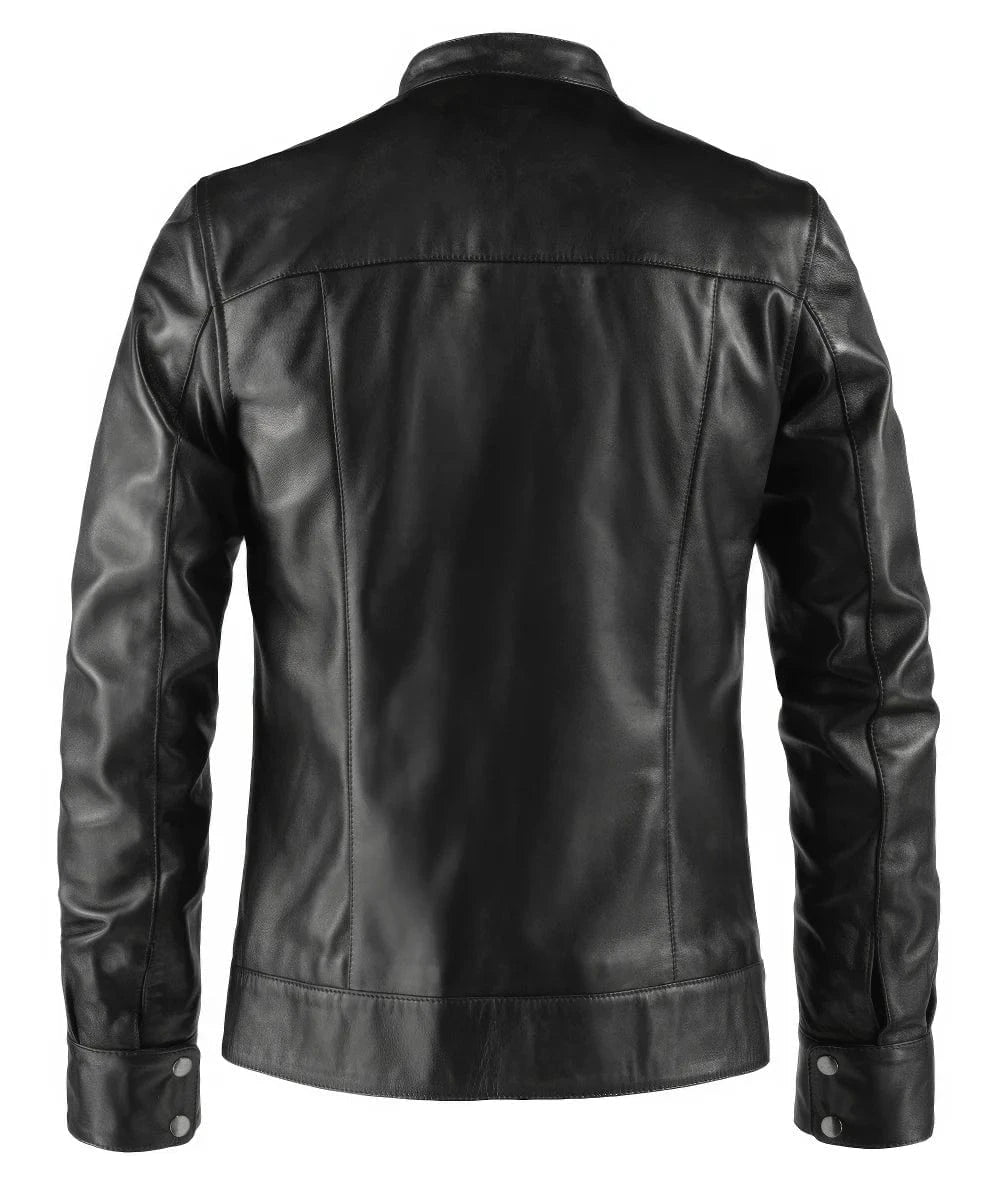 Soul Revolver mens Frankenstein leather jacket