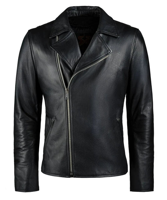 Soul Revolver mens Ghost Rider leather jacket