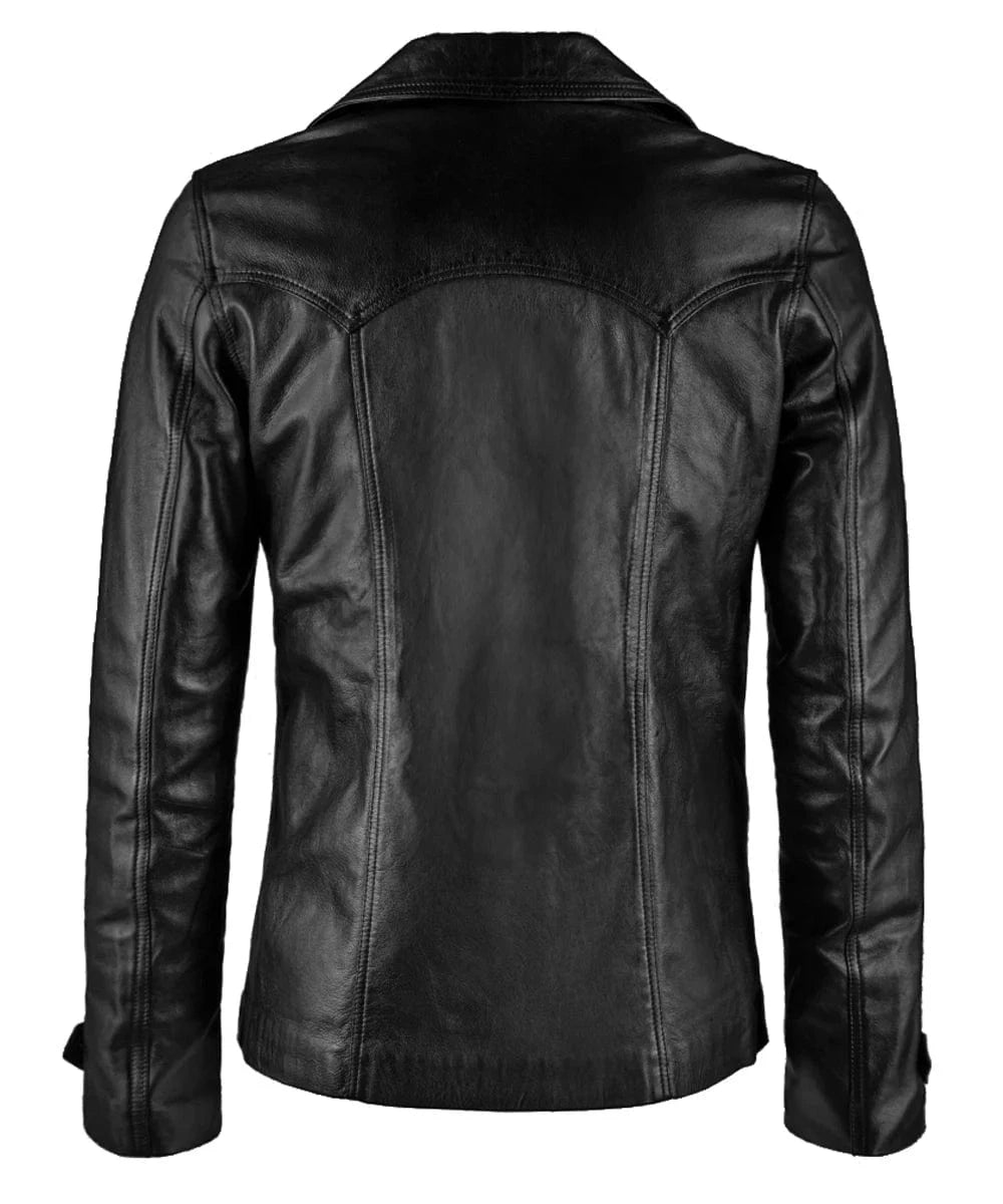 Soul Revolver mens Heist leather jacket