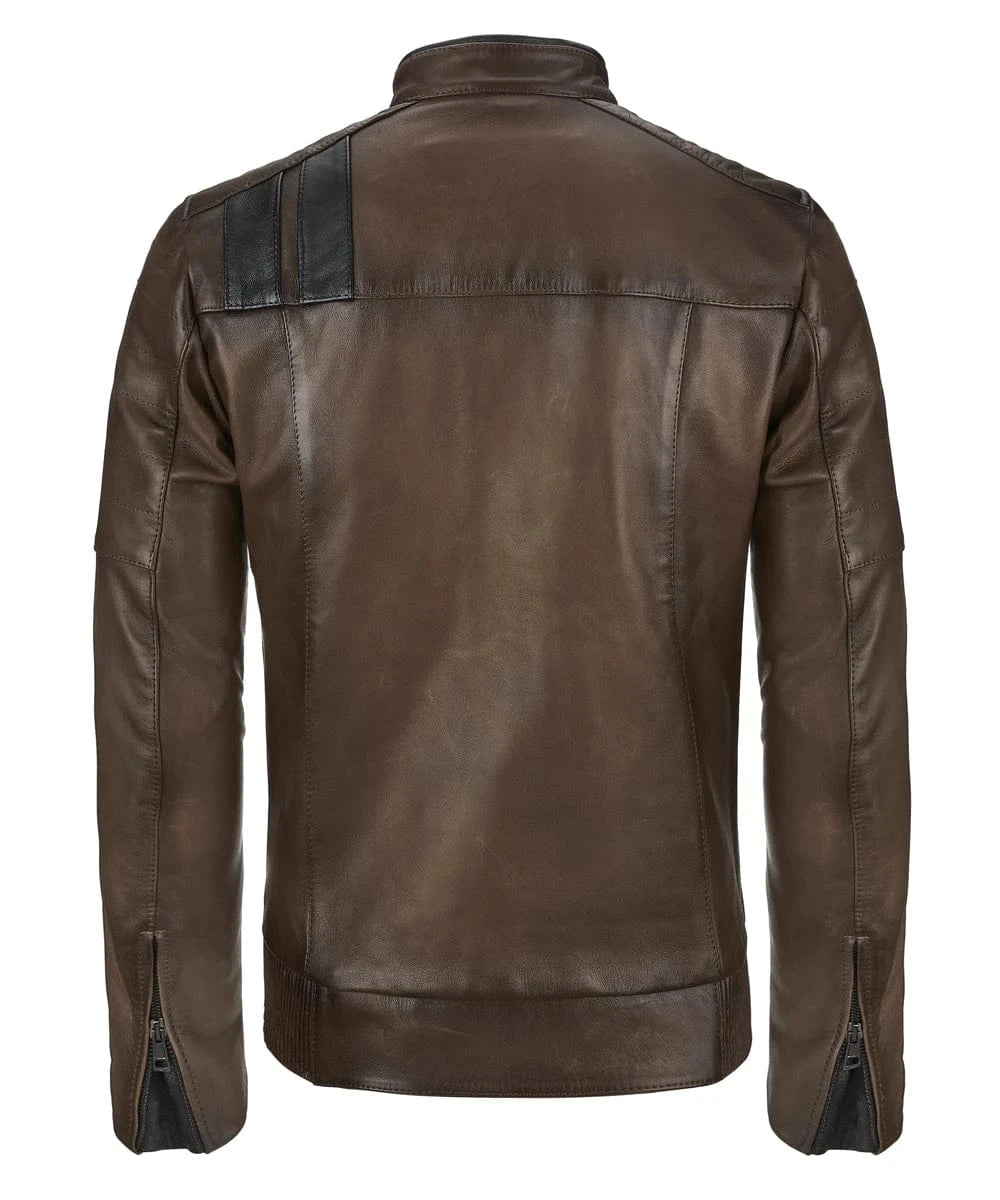 Soul Revolver mens Hybrid 2020 leather jacket