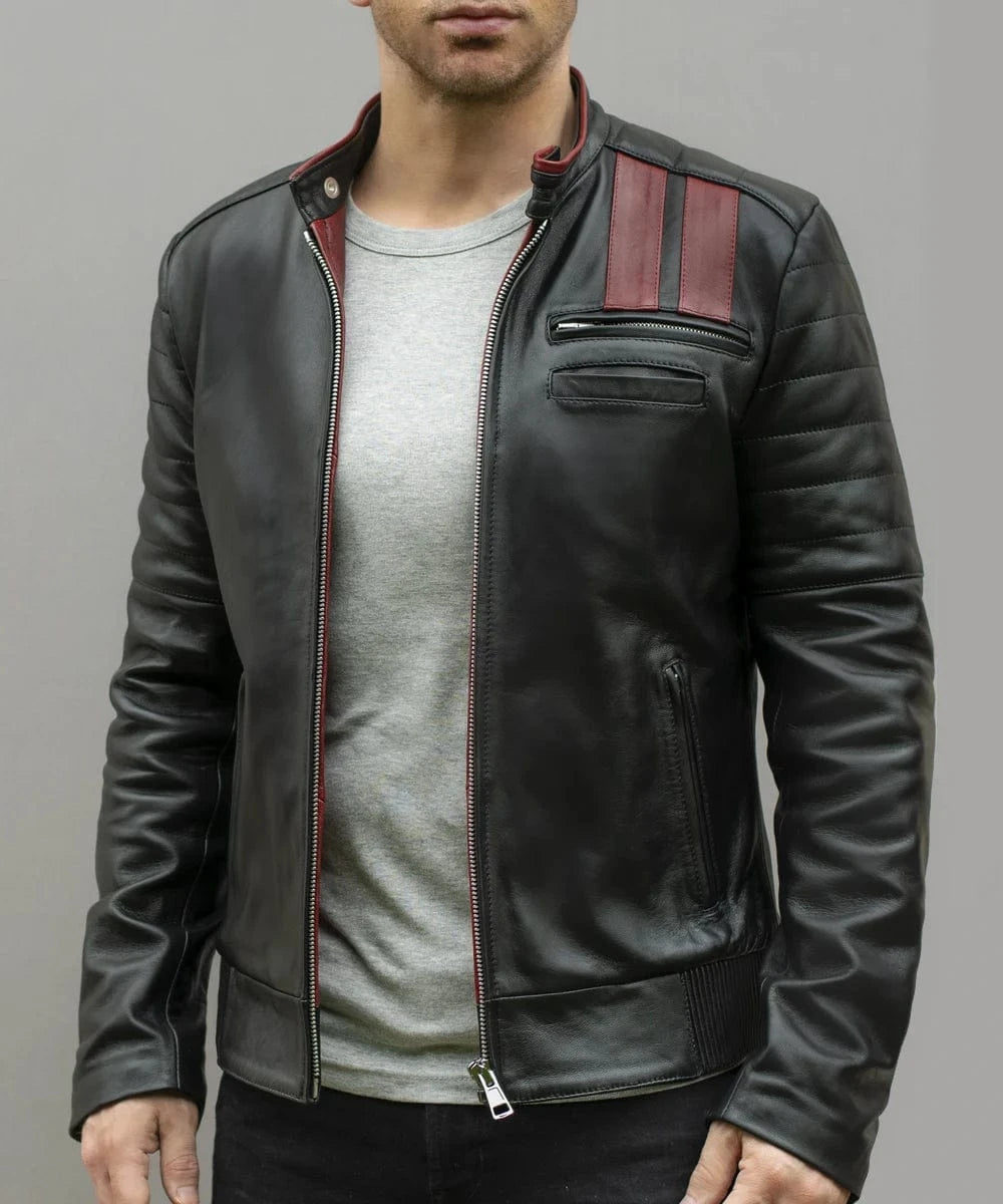 Soul Revolver mens Hybrid 2020 leather jacket
