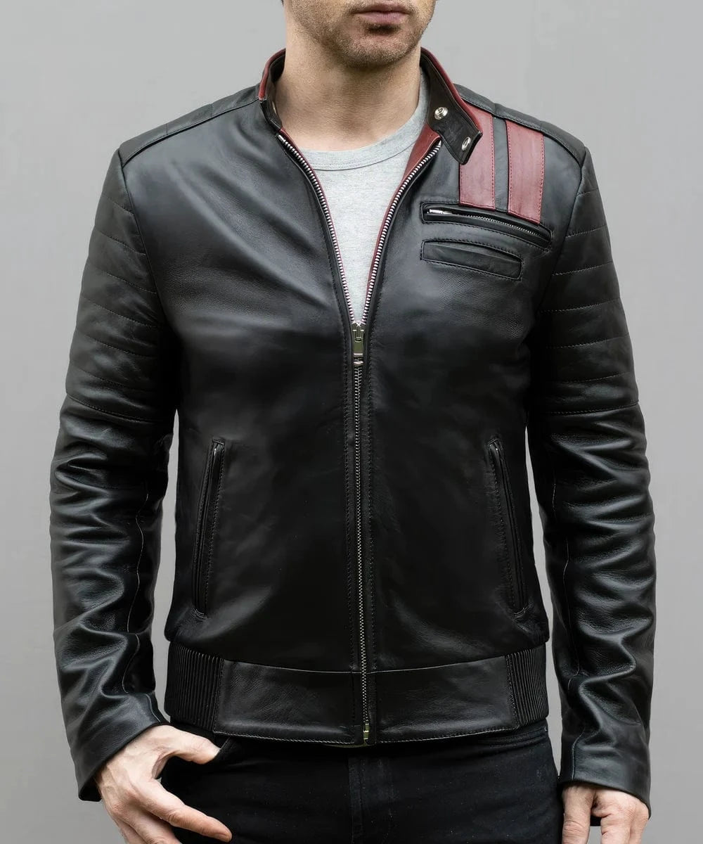 hybrid 2020 mens vintage leather jacket