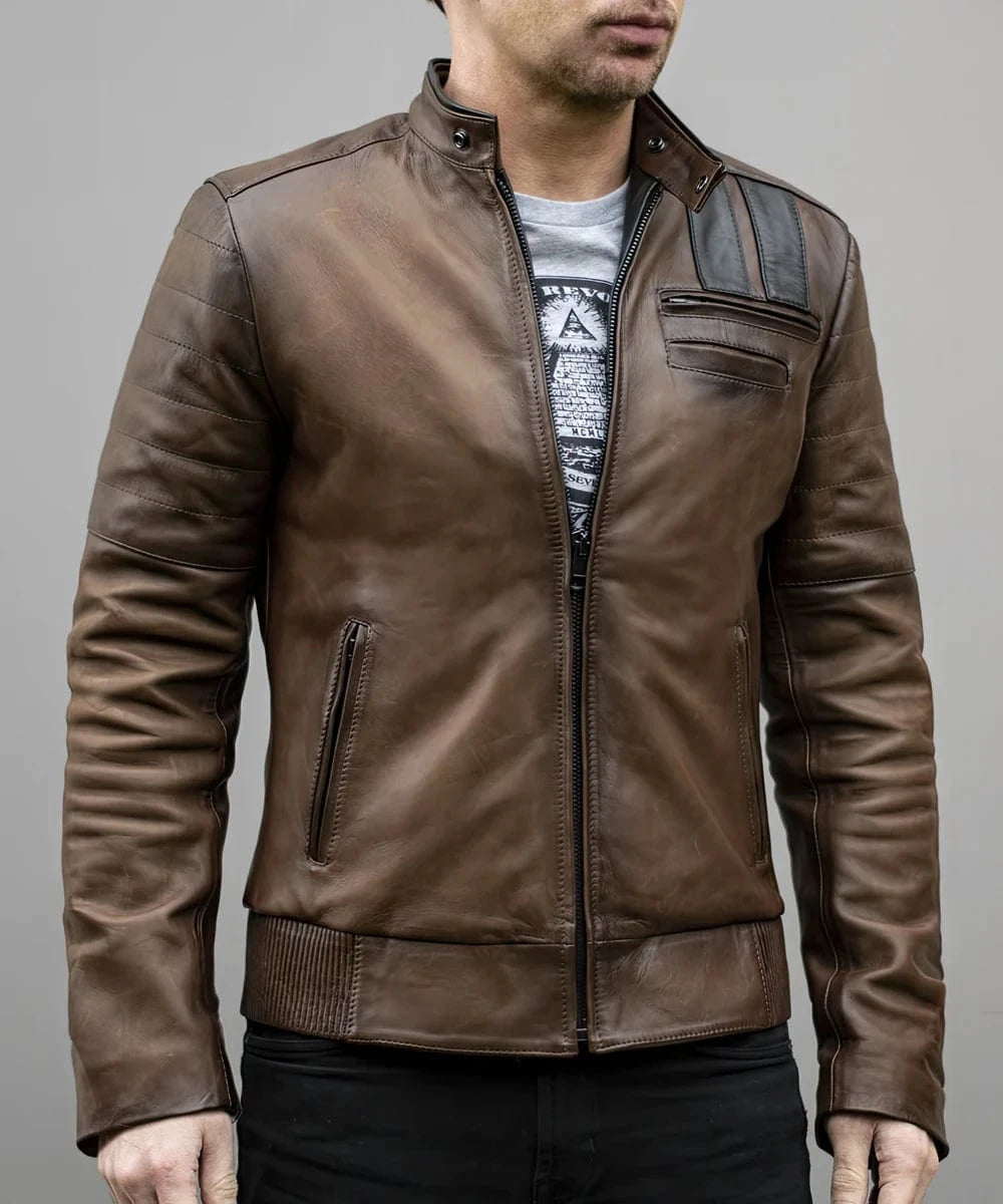 hybrid 2020 antique brown vintage jacket