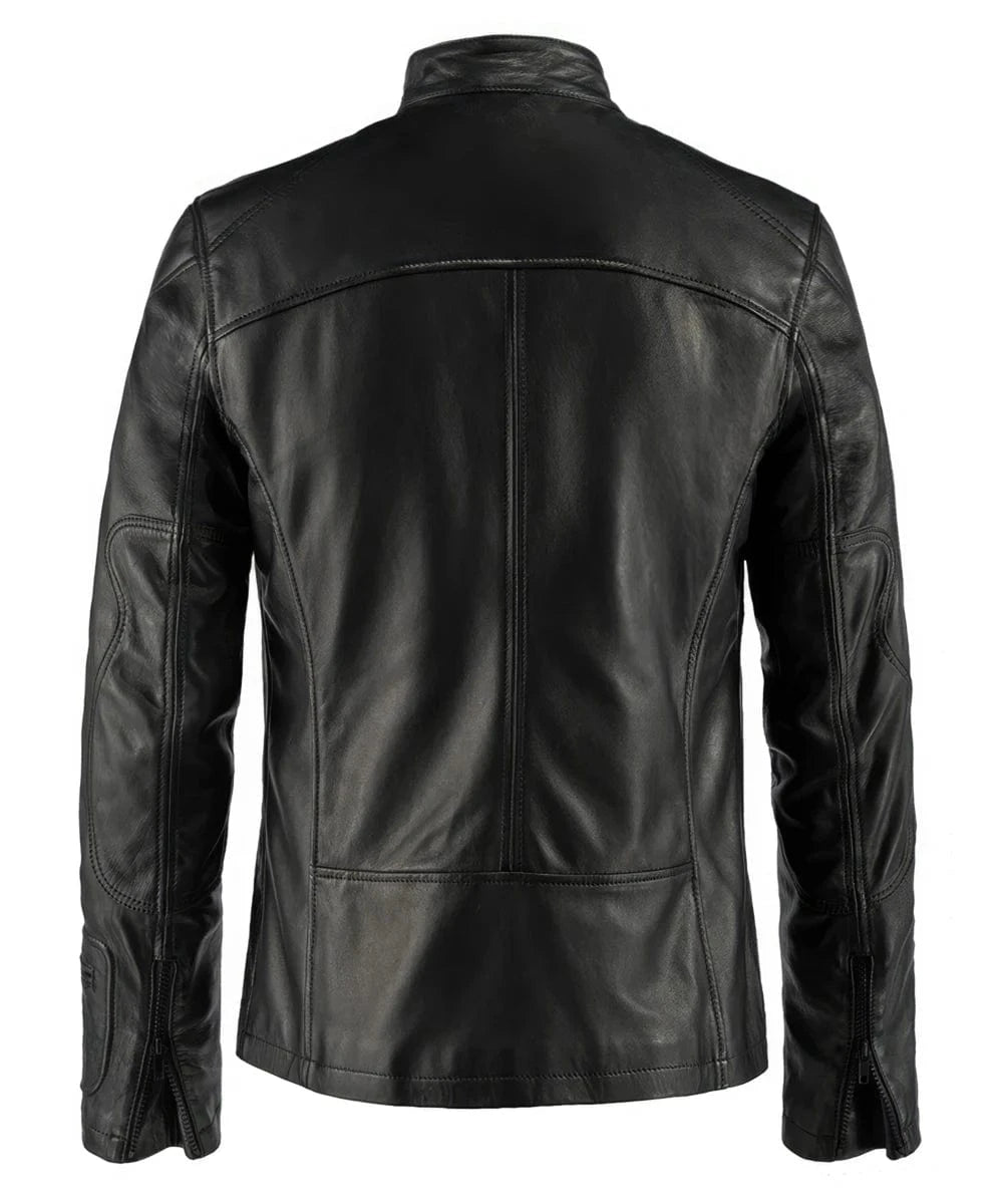 Kirk mens leather jacket