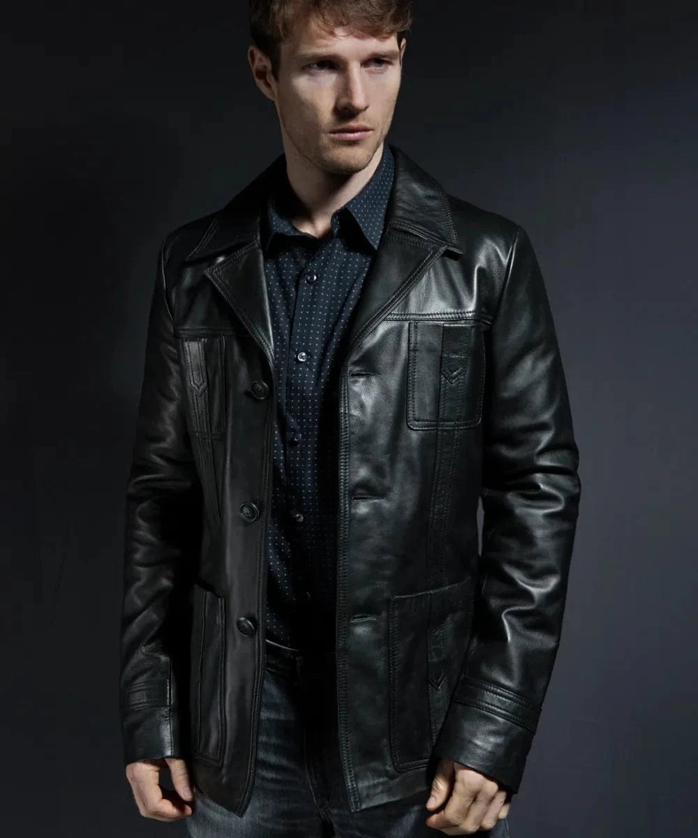 Soul Revolver Leather Jacket mens Life On Mars leather jacket