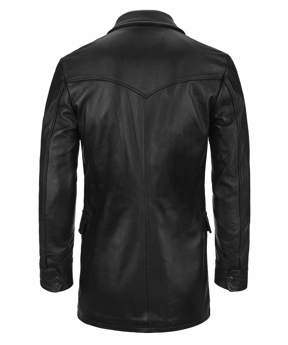 Soul Revolver Leather Jacket mens Raven leather jacket