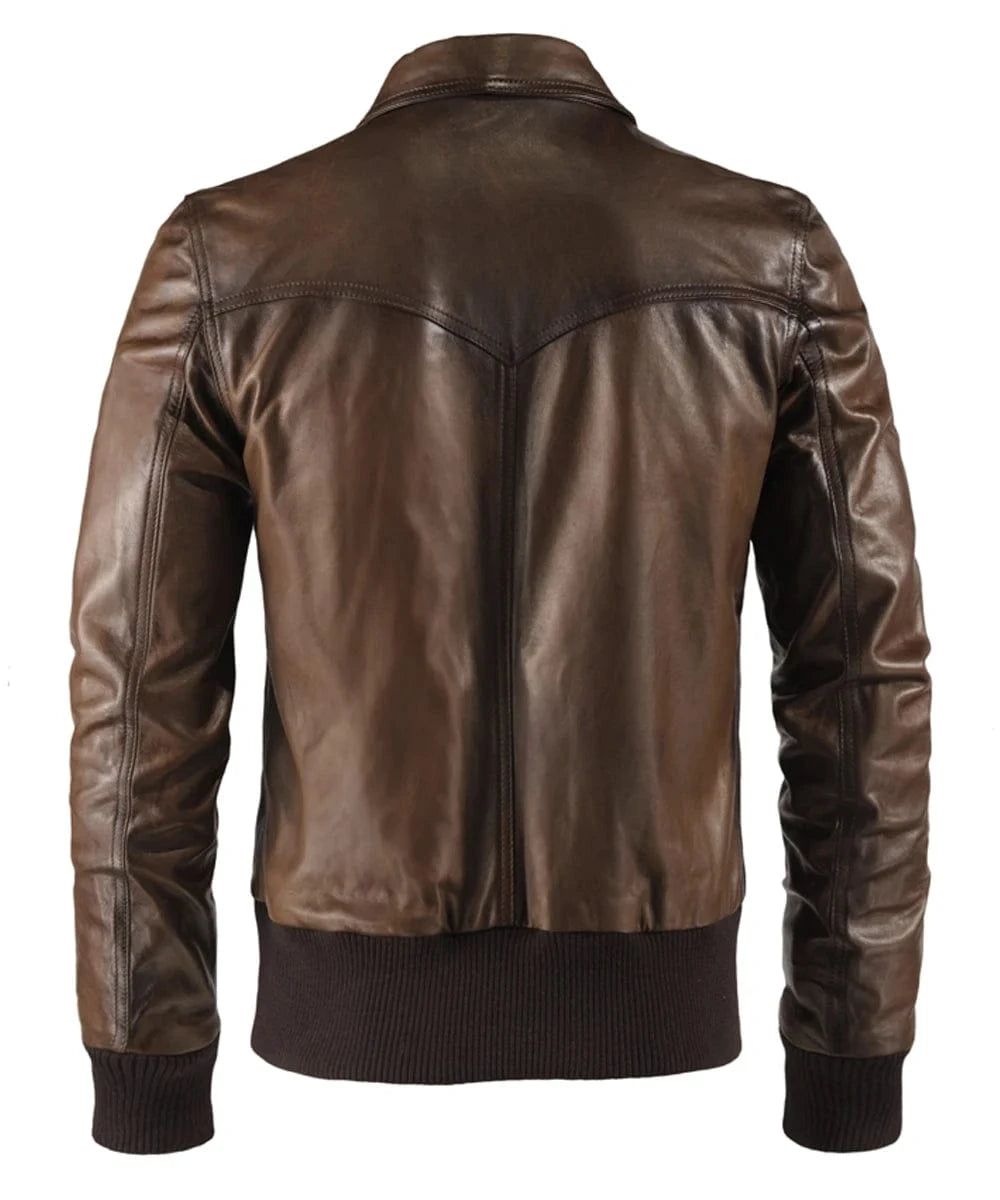 Soul Revolver Leather Jacket mens The Deal leather jacket