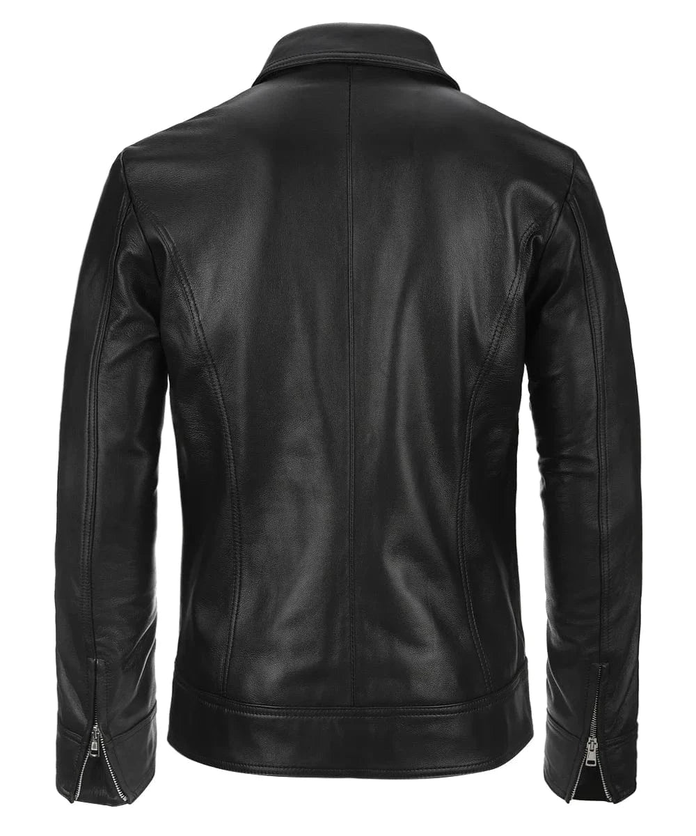 Soul Revolver Leather Jacket mens The Mob leather jacket