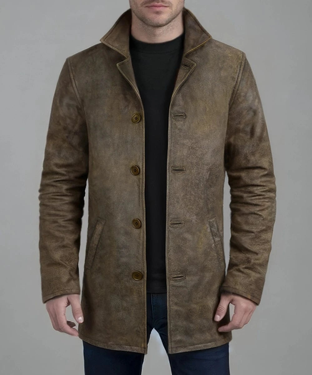 Soul Revolver Leather Jacket mens Winchester leather jacket