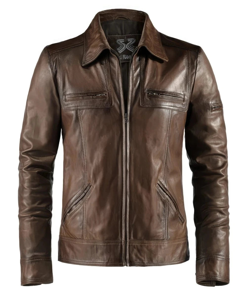 Soul Revolver Leather Jacket XS mens Lynch leather jacket