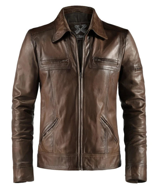 Soul Revolver Leather Jacket XS mens Lynch leather jacket