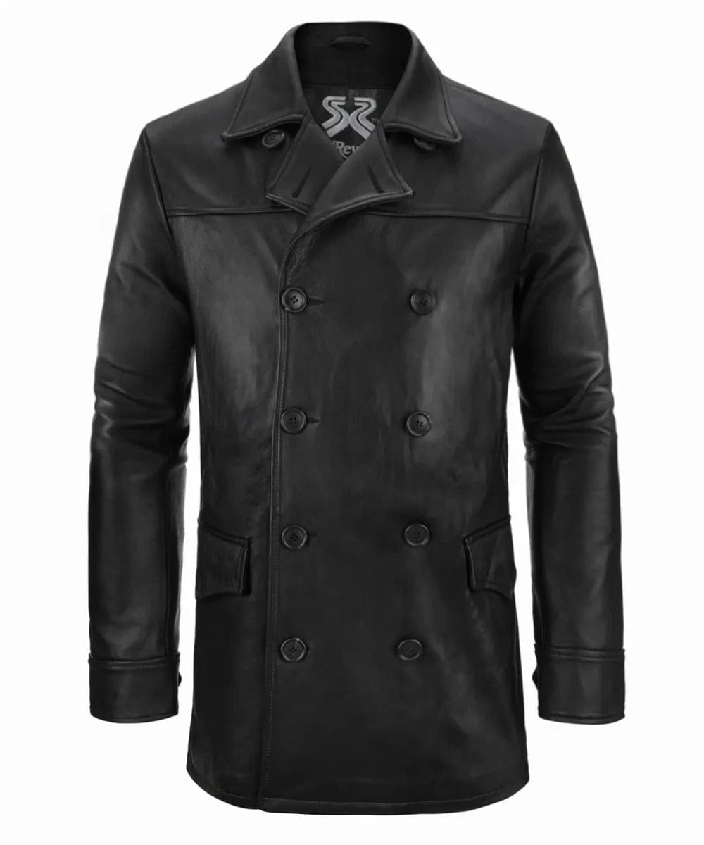 Soul Revolver Leather Jacket XS mens Raven leather jacket