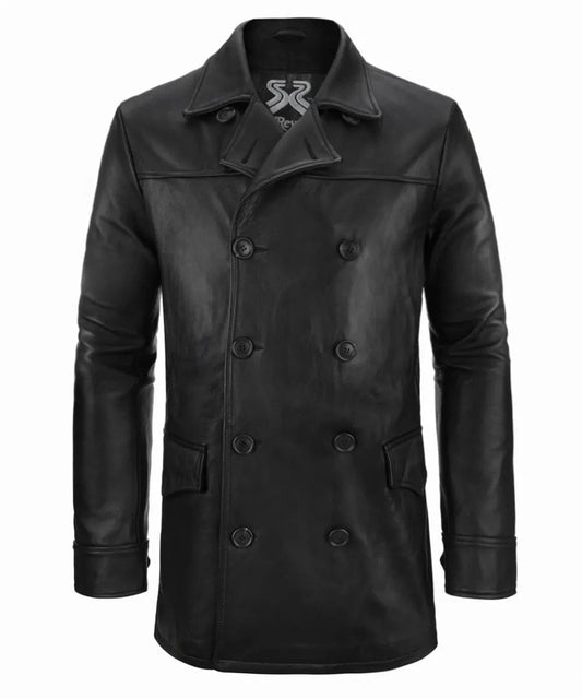 Soul Revolver Leather Jacket XS mens Raven leather jacket