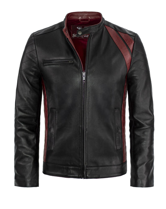 Soul Revolver Leather Jacket XS mens The Challenger leather jacket