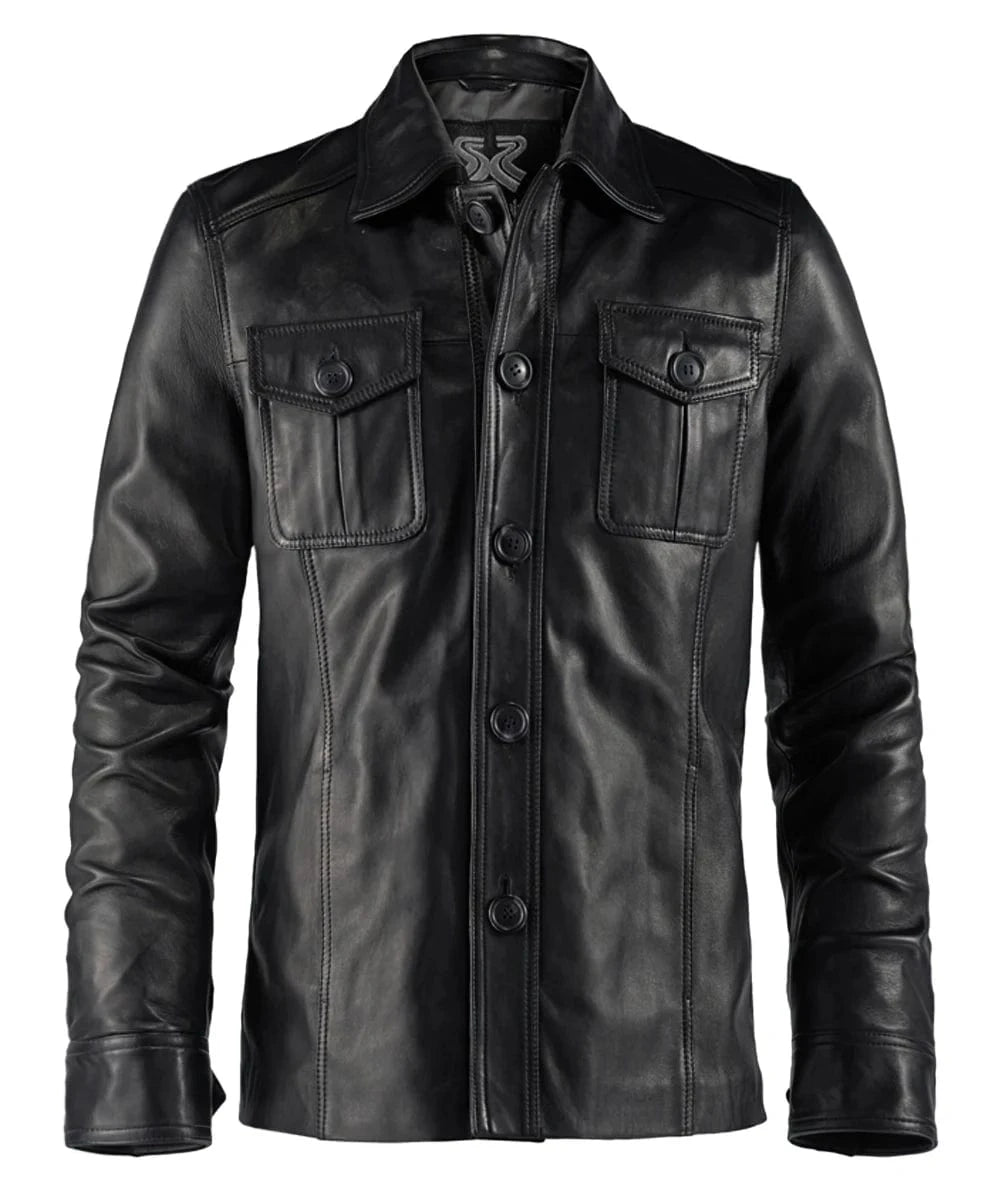 Vintage Men's Leather Jacket - The Haymaker