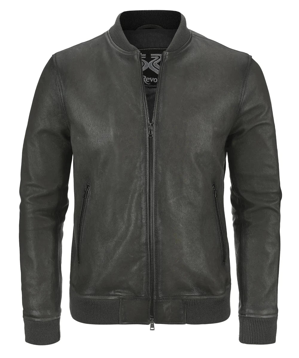 Soul Revolver Leather Jacket XS mens The Hunter leather jacket