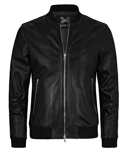 Soul Revolver Leather Jacket XS mens The Hunter leather jacket