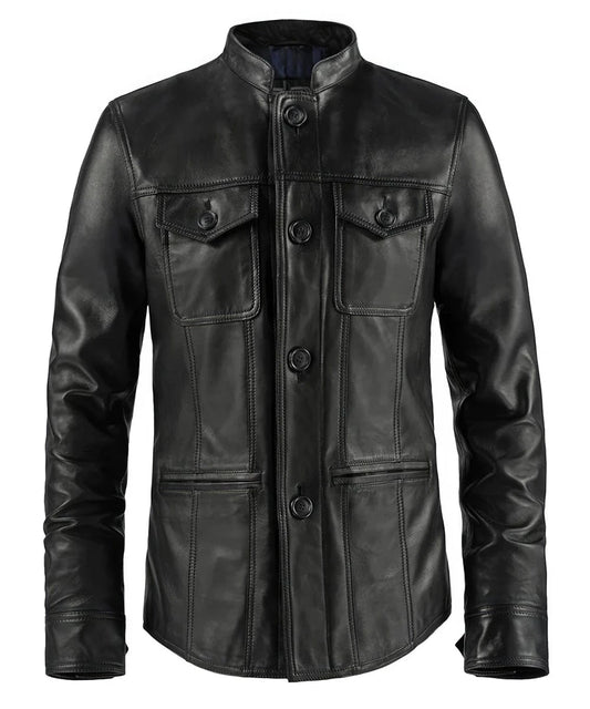 Soul Revolver Leather Jacket XS mens Weller leather jacket