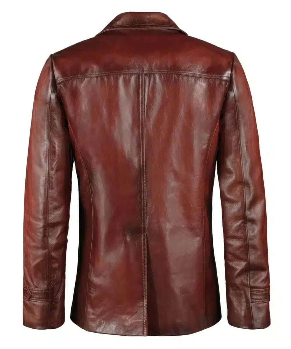 life on mars red vintage style jacket back