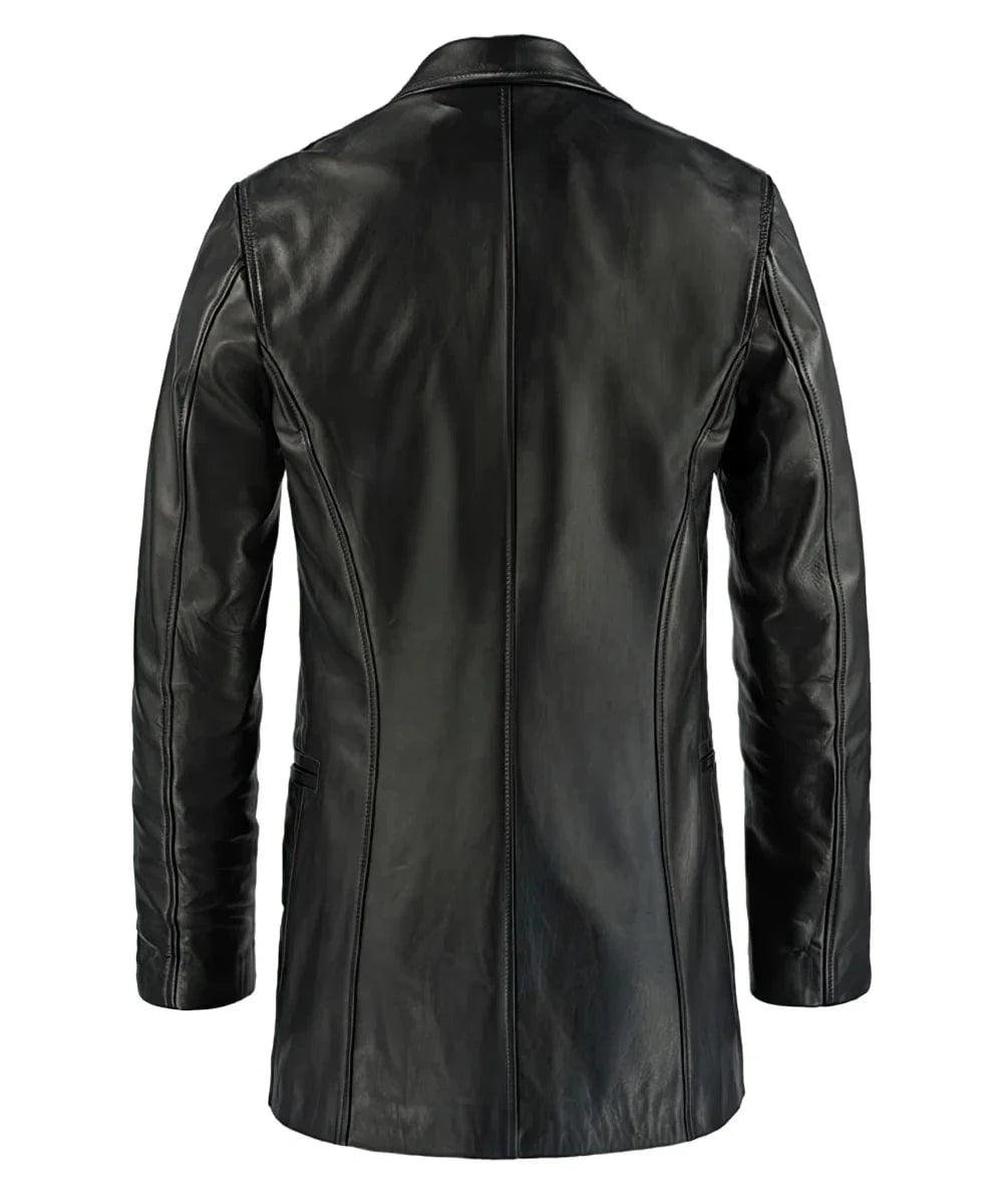 Soul Revolver Movie Replica Leather Jacket mens Max Payne leather jacket
