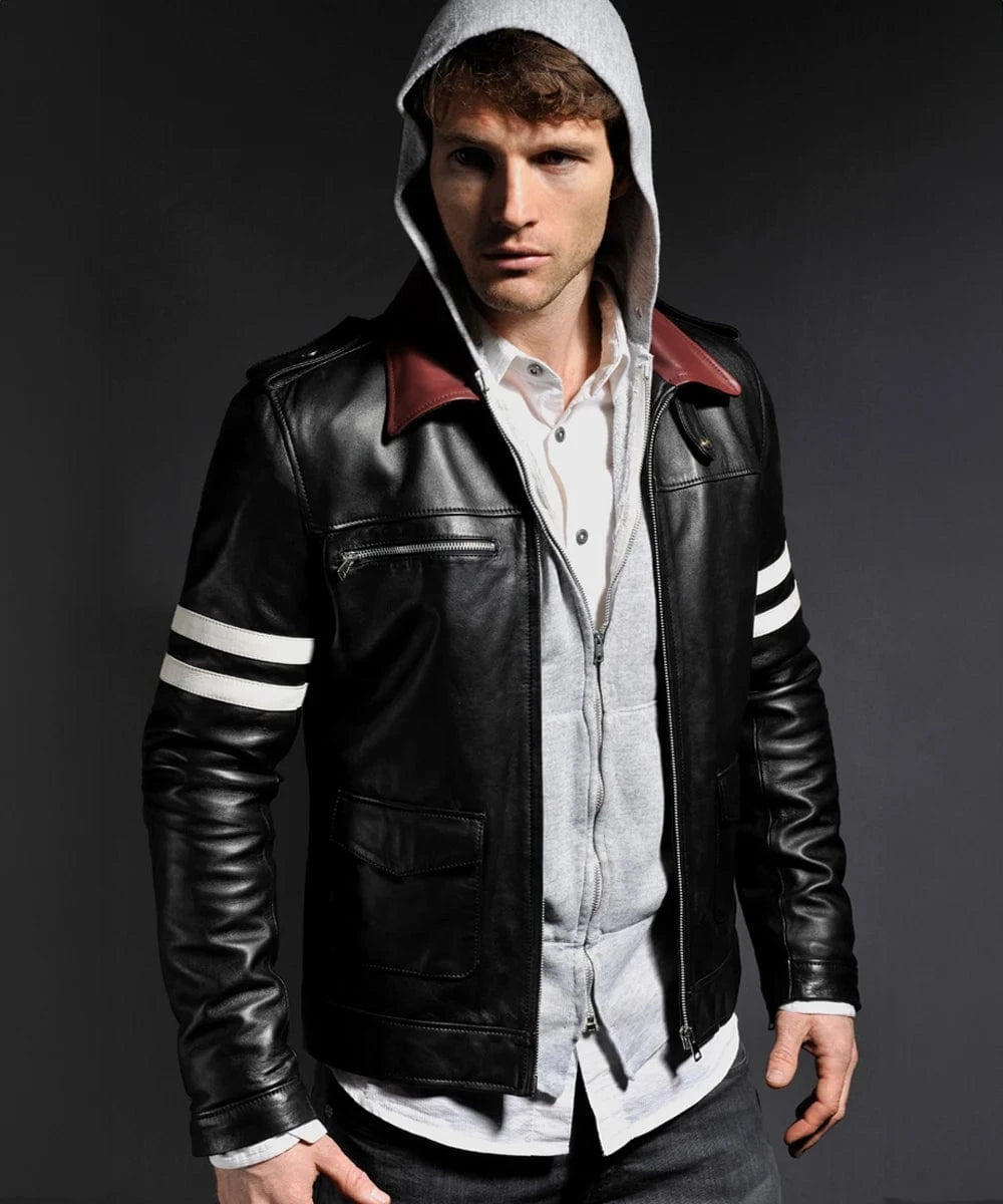 Soul Revolver Replica Leather Jacket mens Prototype leather jacket