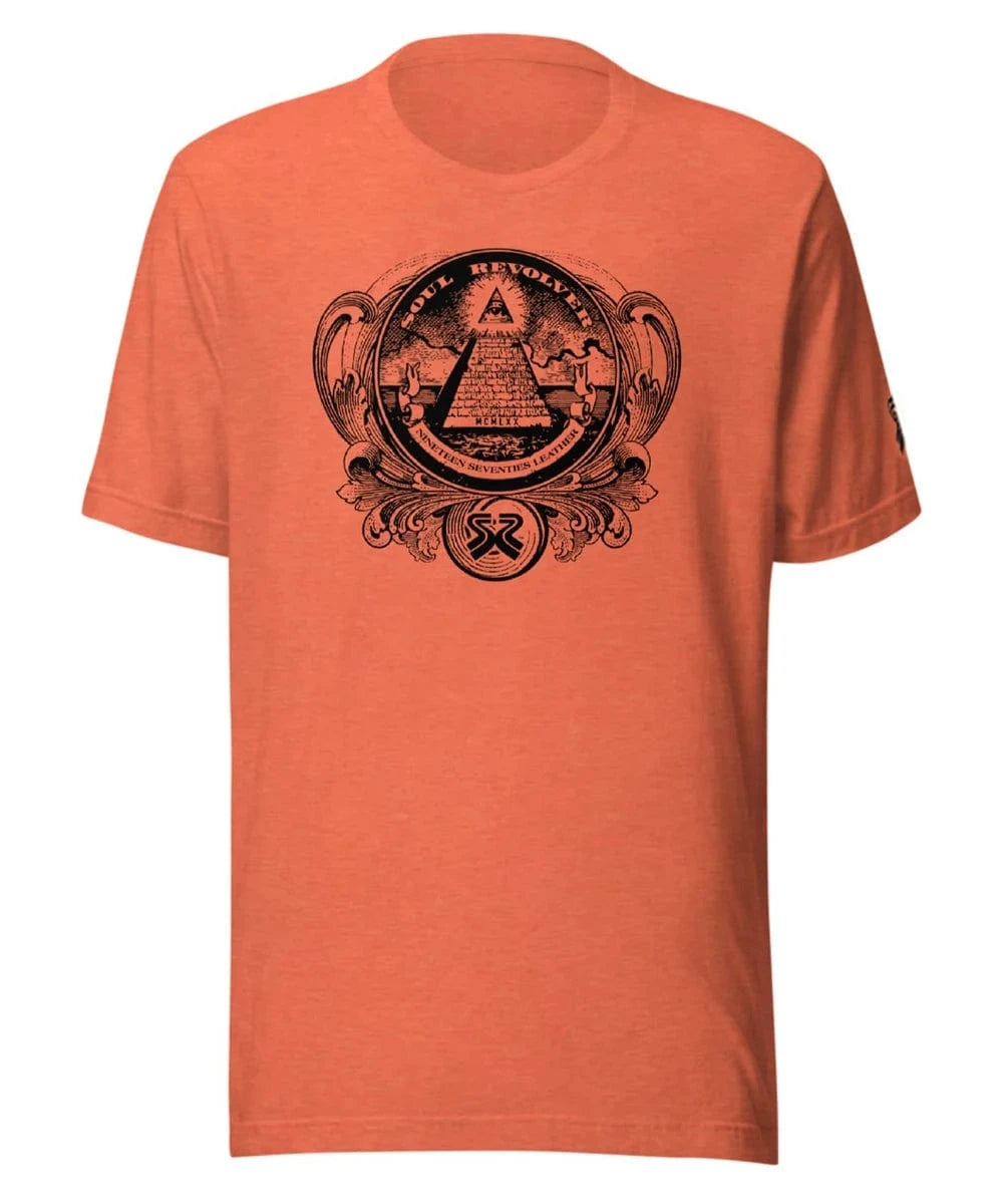 Soul Revolver S mens Pyramid leather jacket