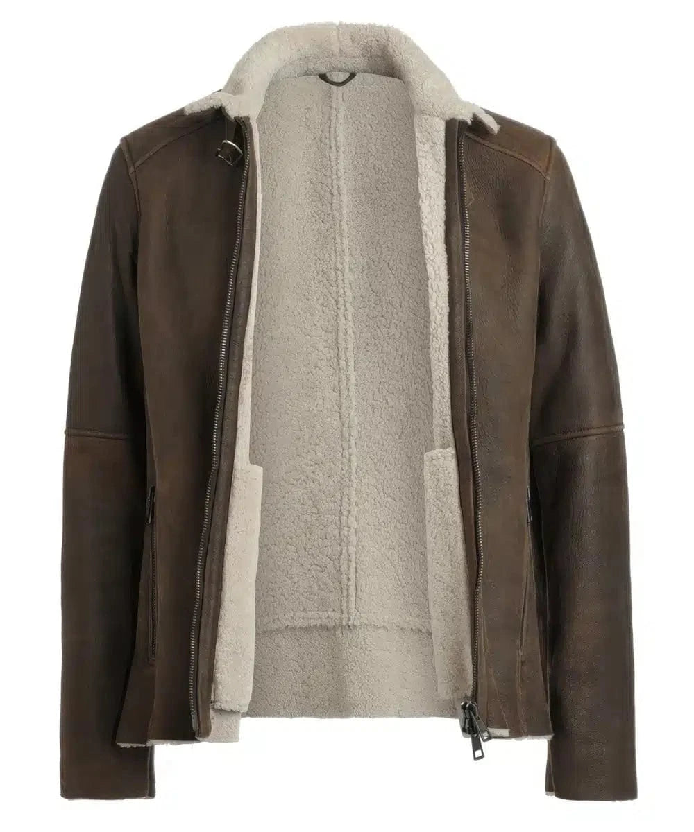Soul Revolver mens Salvation leather jacket