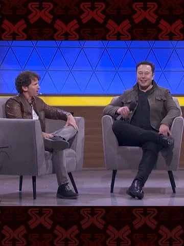 Todd howard cafe racer with elon musk